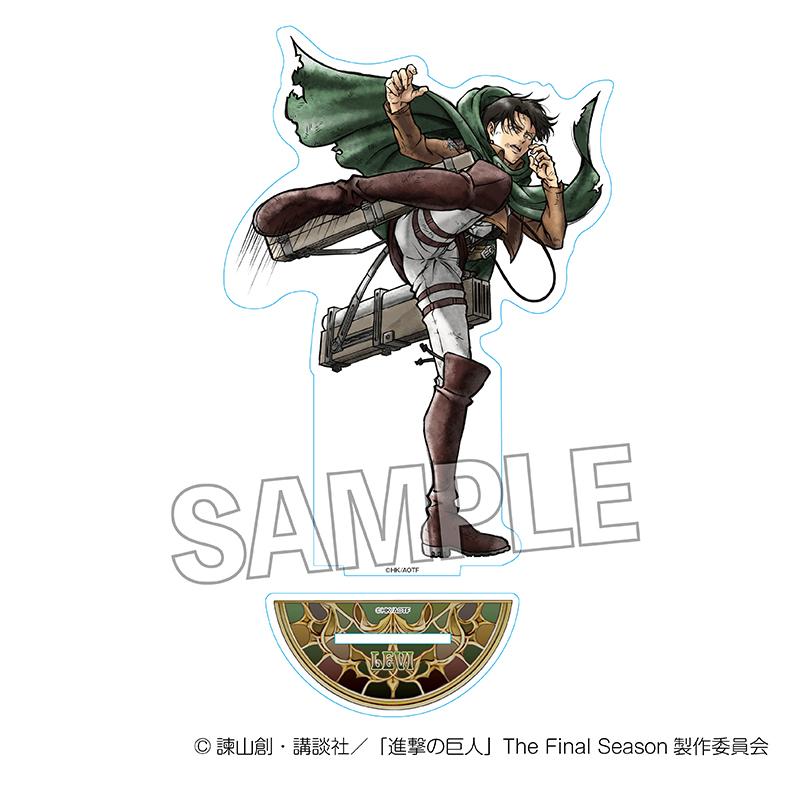 2026/03発売 [グッズ]/進撃の巨人 激高!! アクリルスタンド リヴァイ