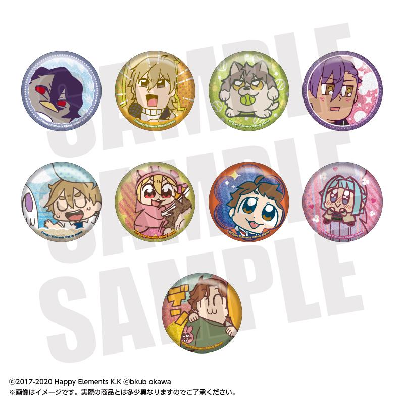 2026/05発売 [グッズ]/あんさんぶくぶスターズ!! グリッター缶バッジ