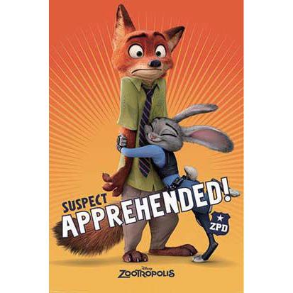 グッズ]/ポスター/ズートピア 逮捕! ポスター : ネオウィング Yahoo!店