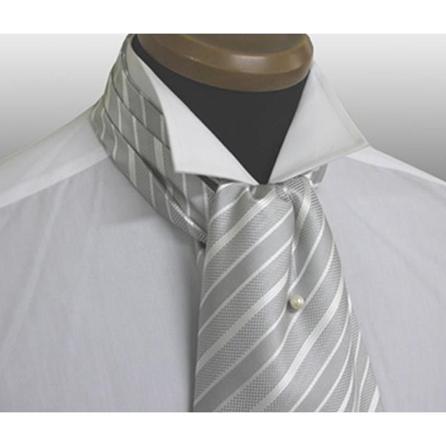 メンズファッション 送料無料 名入れ彫刻 日本製 アスコットタイ メンズ シルク100 シルクジャガード地 グレー ストライプ スカーフ パフタイ 礼装 フォーマル メンズ 紳士 男性 Cero8a7y5w Autoptrack Com