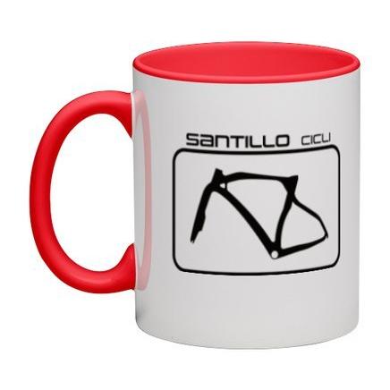 Santillo Cicli マグカップ　レッド　サンティッロ　サンティッロチクリ | 