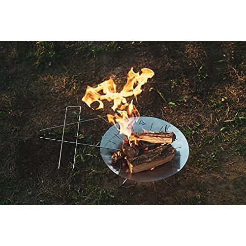 焚き火台 en BELKROOT ベルクロート 軽量　キャンプ　ソロ 