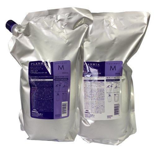 新作マット・カーペット ミルボン プラーミア ヘアセラムシャンプーM 2500ml ＆ トリートメントM 2500ml 詰め替え用 セット 【I1941484313】(10940円)