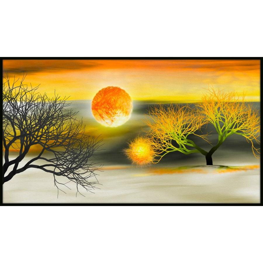 絵画「太陽のかけらが木にひっかかっちゃった」 ジクレー版画 ヨーロッパで大人気 ネルバ作 114-229｜nerva