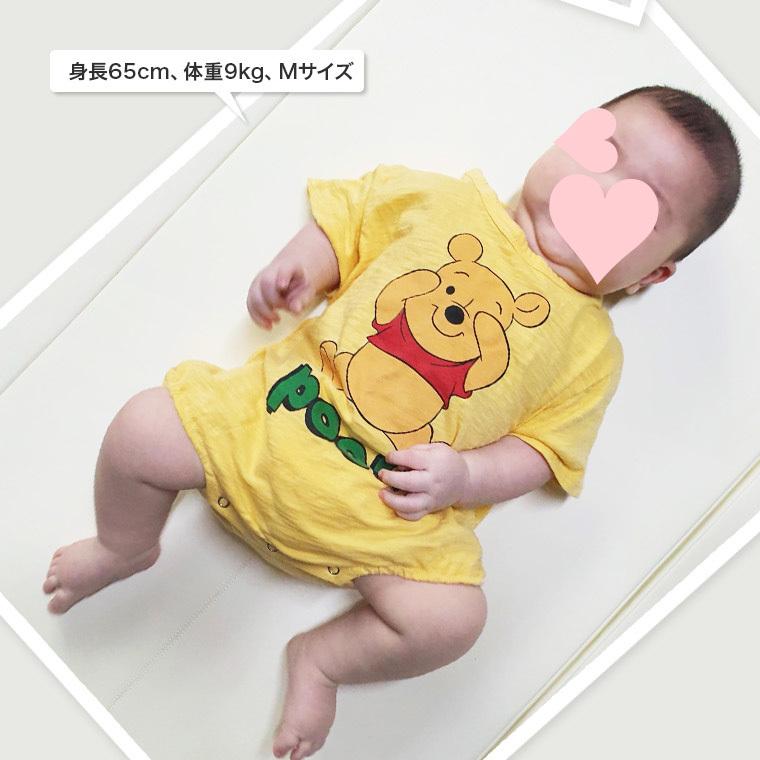 子供服 ロンパース 夏 半袖 赤ちゃん夏服 ディズニー 男の子 女の子 子ども こども 子供 キッズ ベビー Tdm 月齢 フォト バレンタイン Lp28 シアラ ポーチ雑貨屋 通販 Yahoo ショッピング