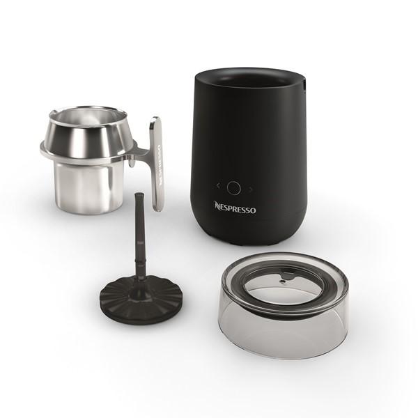 Nespresso Aeroccino Barista ブラック Nespresso Barista Recipe Maker Milk Frother - Excellent - In