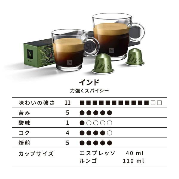 公式 ネスプレッソ マスター オリジンズ コーヒーセット 4種（50カプセル）オリジナル（ORIGINAL）専用カプセル｜nespresso-coffee｜02