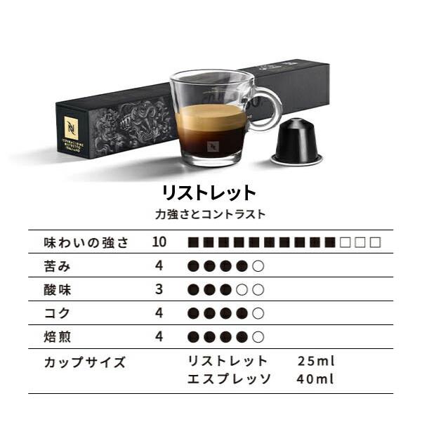 公式 ネスプレッソ イスピラツィオーネ イタリアーナ コーヒーセット 9種（90カプセル）オリジナル（ORIGINAL）専用カプセル｜nespresso-coffee｜04