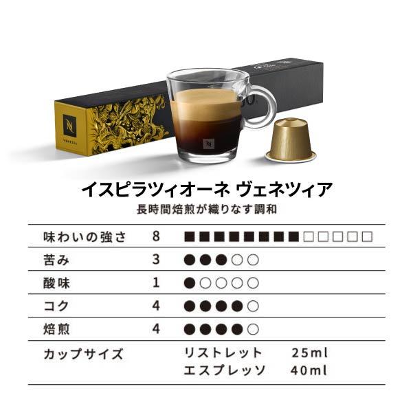 公式 ネスプレッソ イスピラツィオーネ イタリアーナ コーヒーセット 9種（90カプセル）オリジナル（ORIGINAL）専用カプセル｜nespresso-coffee｜07