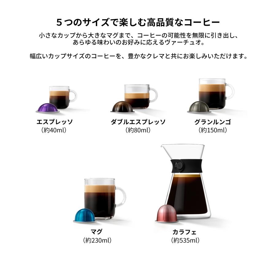 ネスプレッソ 公式 ヴァーチュオ 数量限定 アイスレシピ向け コーヒー