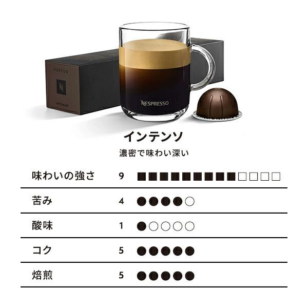 公式 ネスプレッソ ヴァーチュオ カプセル式コーヒーメーカー ヴァーチュオ C/D ネクスト 全3色 カプセルセット (32カプセル)｜nespresso-coffee｜14