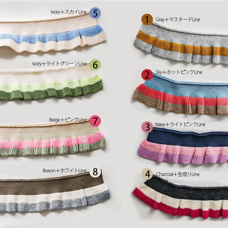 ( リブ生地 ) ポップコーンカラー リブニットフリル 8 color │リブニット  【 商用利用可 】 |  | 03