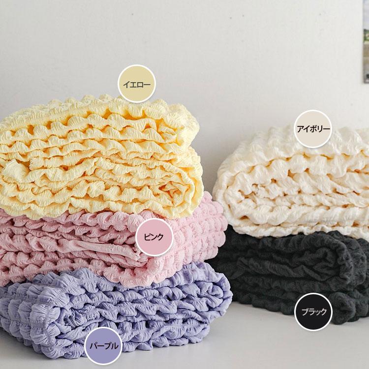 comugi✳︎ハンドメイド✳︎テラゾー柄　ニット生地　アイボリー ニット生地) エンボーワッフル ニット生地 5 color│大幅 140cm