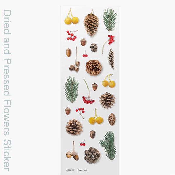 ( ナチュラル ステッカー ) 松の木 (Pine tree)  ステッカー 【 商用利用可 】 | 