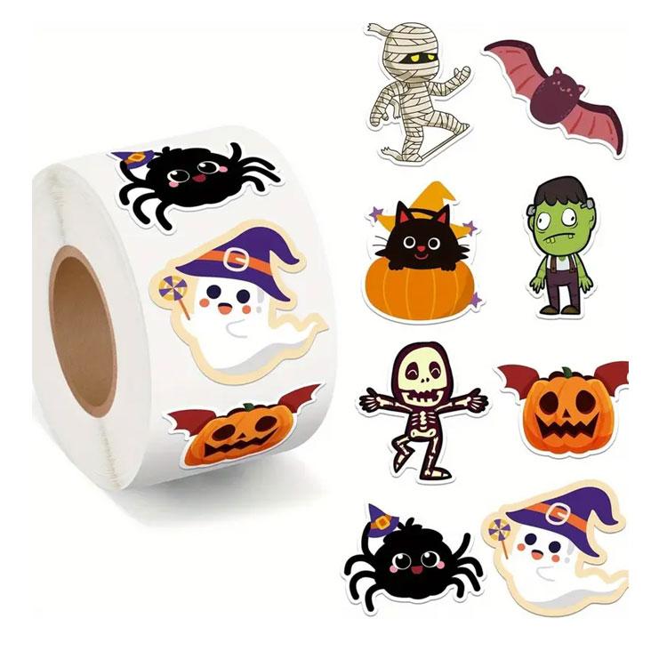 ( ステッカー )  ハロウィン パーティー ステッカー  16個 │ ハロウィンシリーズ【 商用利用可 】 |  | 02