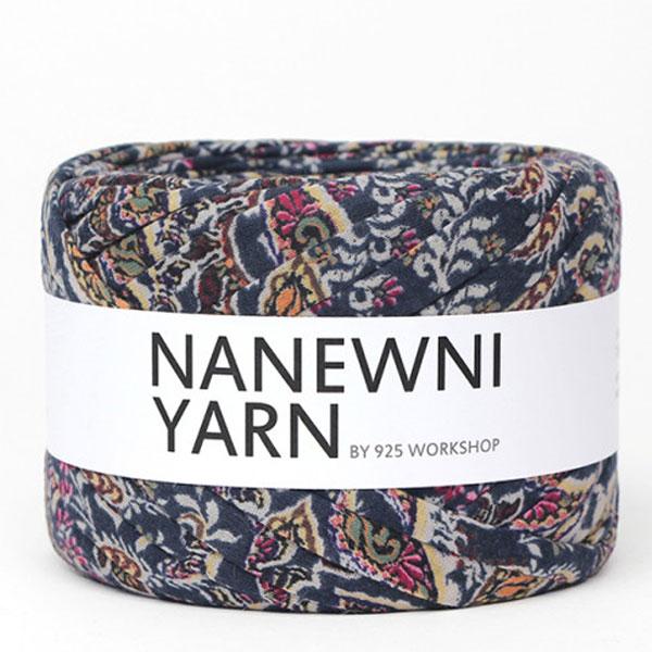お取り寄せ】( Tシャツヤーン ) NAVY BLUE PAISLEY (ネイビーブルー