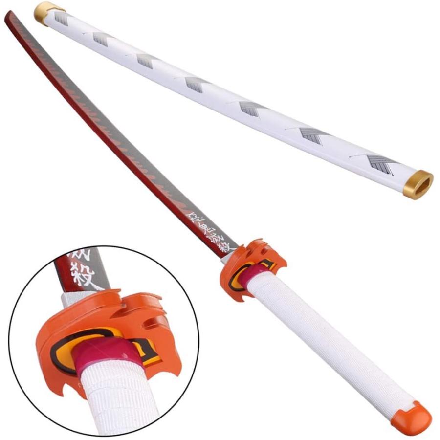 Mannico 鬼滅の刃 煉獄杏寿郎 刀 煉獄 日輪刀 炎柱 おもちゃ刀 きめつのやいば れんごく にちりんとう Abs コスプレ かたな 模造刀 木 熱誠商事 通販 Yahoo ショッピング