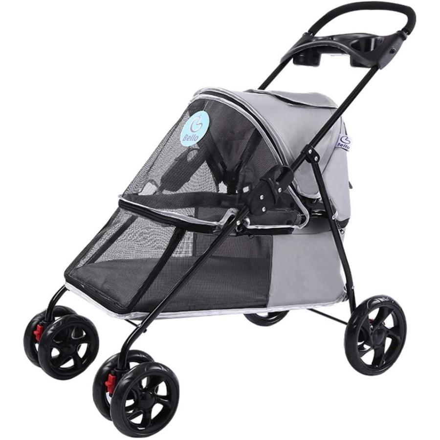 日本最大級 Feemom ペットカート ペット用 バギー 犬 キャリーカート 多機能 中型犬 猫 兼用 折り畳み簡単 介護用 前輪360 回転 組み立て簡単 お出 最適な材料 Www Traumazim Com