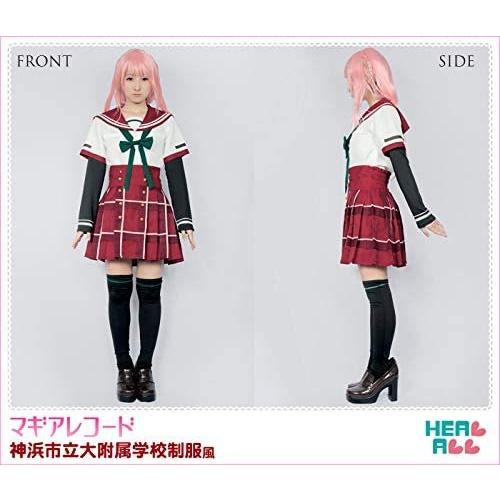 高速配送 マギアレコード 魔法少女まどか マギカ外伝 神浜市立大附属学校制服風 コスプレ衣装 M 美しい Relaxklub Eu