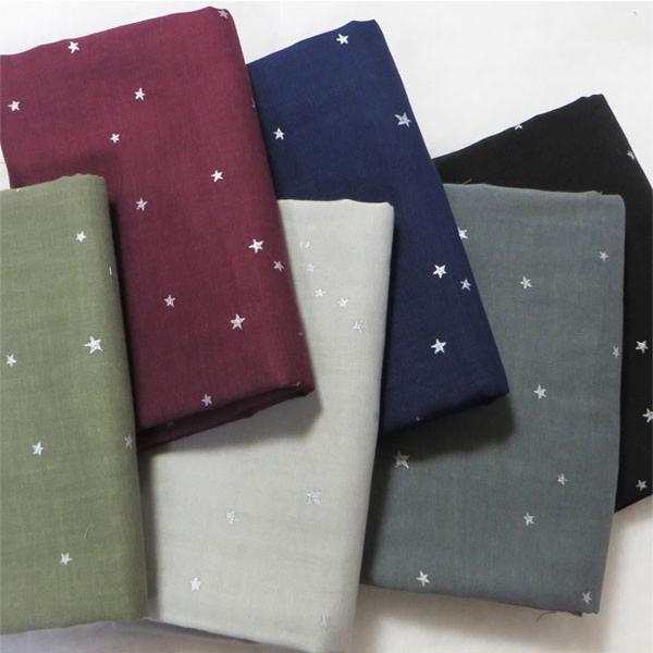 ダブルガーゼ ふわふわ星のダブルガーゼ 13色 手芸 手作り ダブルガーゼ スタイ ハンカチ 商用利用可 手作りマスク 大特集 Ja02ck1715 ネスホーム 通販 Yahoo ショッピング