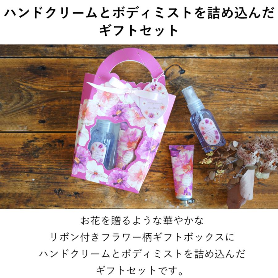 ハンドクリームセット ボディミスト プチギフト ハンドケア 退職 転勤
