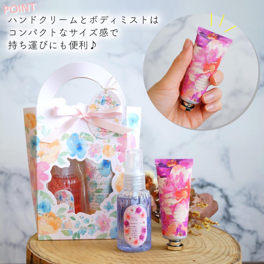 ハンドクリームセット ボディミスト プチギフト ハンドケア 退職 転勤