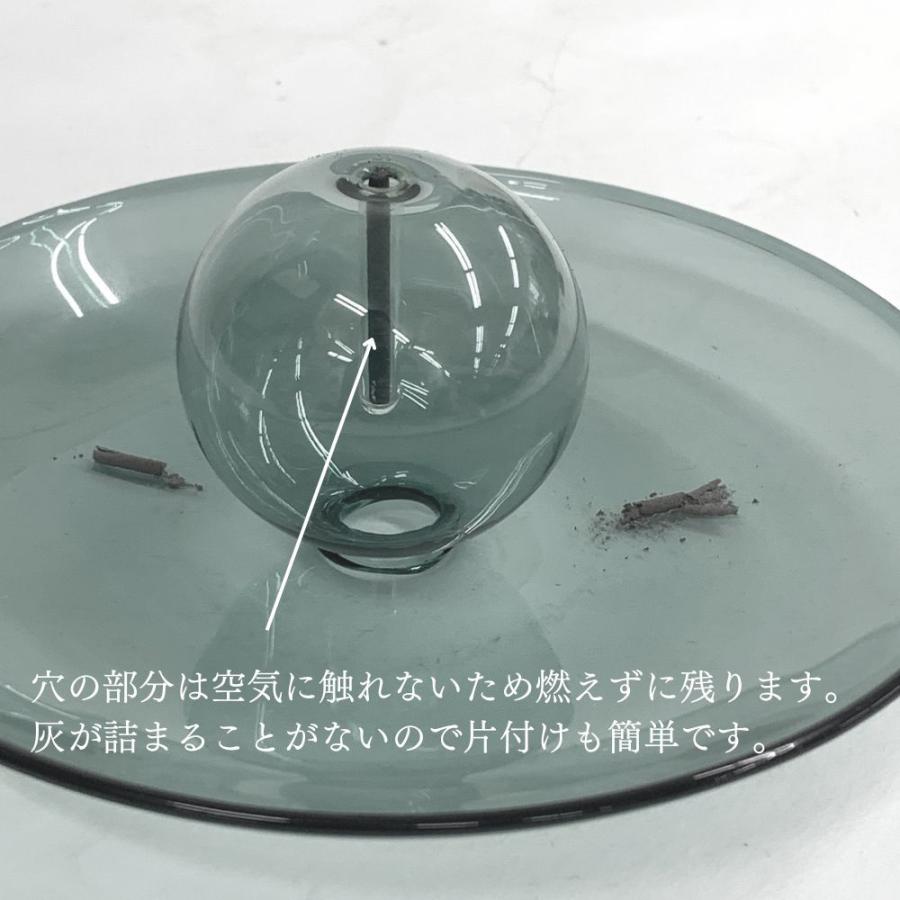 お香立て englassdesign エングラスデザイン お香立て インセンスホルダー GLASS ASHTRAY グラスアッシュ