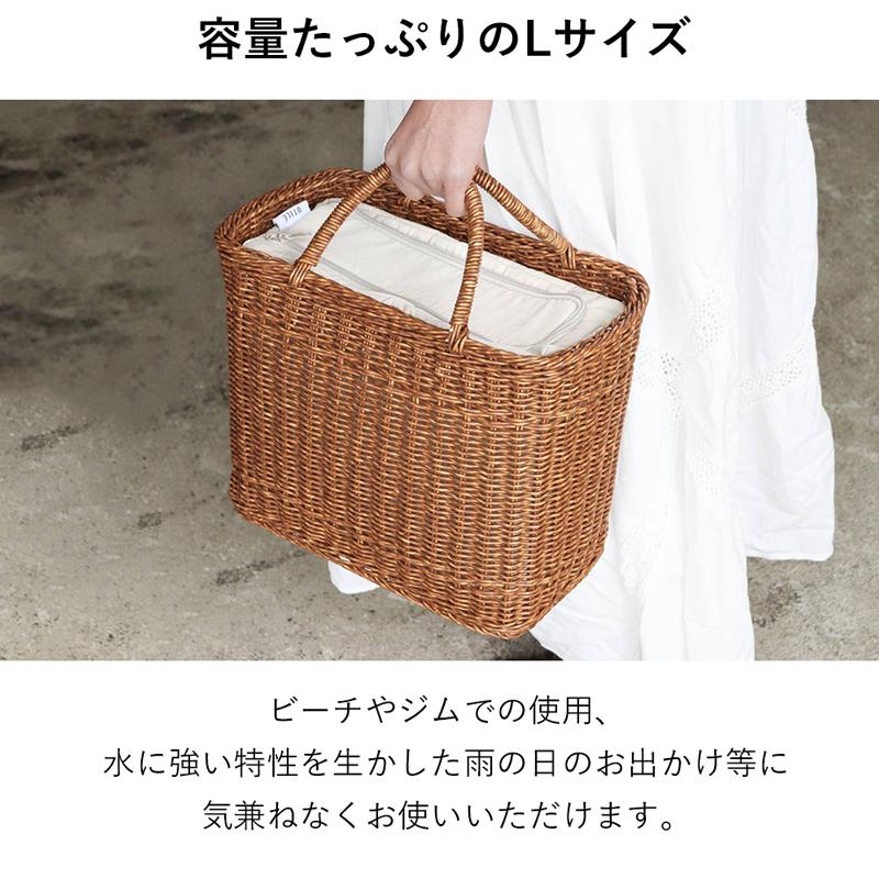 ピクニッククーラーバッグ バスケット カゴ かばん 鞄 かごバッグ 籠