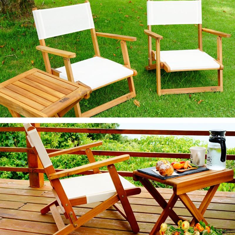 椅子 折りたたみ チェアー アウトドア コンパクト 木製 キャンプ