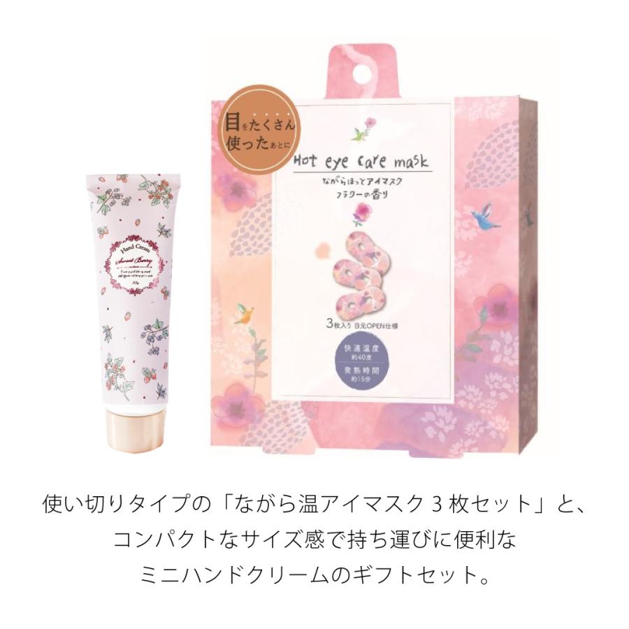 ホットアイマスク ハンドクリーム ギフトセット プチギフト アイピロー