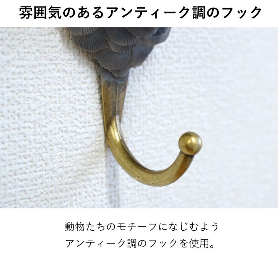 ウォールフック アニマル アンティーク風 楽天市場】アンティーク