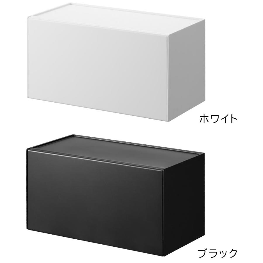 ペーパータオルディスペンサー マグネット トレー付き キッチン収納 タワー 山崎実業 tower ホワイト ブラック 2192 2193 ペーパーホルダー | tower | 06