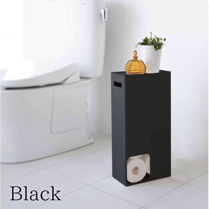 タワー トイレットペーパー収納 トイレラック トイレ収納 ストッカー スチール棚 tower TOWER 3455 3456 山崎実業 |  | 10