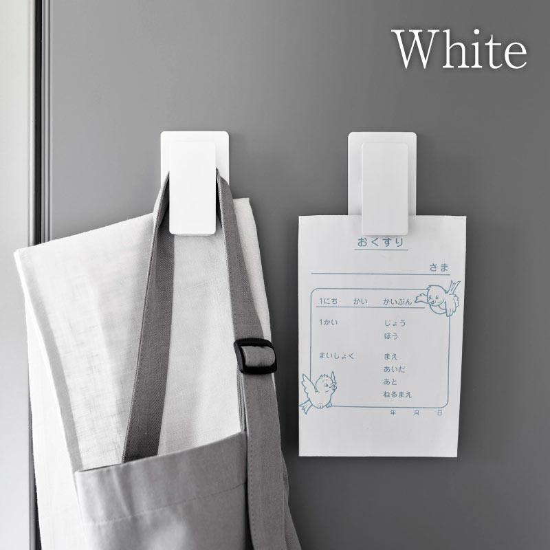 タワー マグネットクリップ 2個組  浮かせて収納 tower ホワイト ブラック 3669 3670 マグネット 収納 キッチン 浴室 洗面 山崎実業 | tower | 12