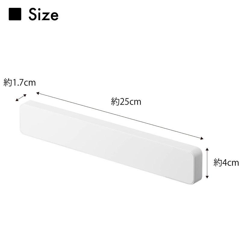 タワー マグネット  包丁ホルダー キッチン 収納 W25 ホワイト ブラック シンプル タワー tower シリコーン 包丁収納 5199 5200 TOWER 山崎実業 |  | 07
