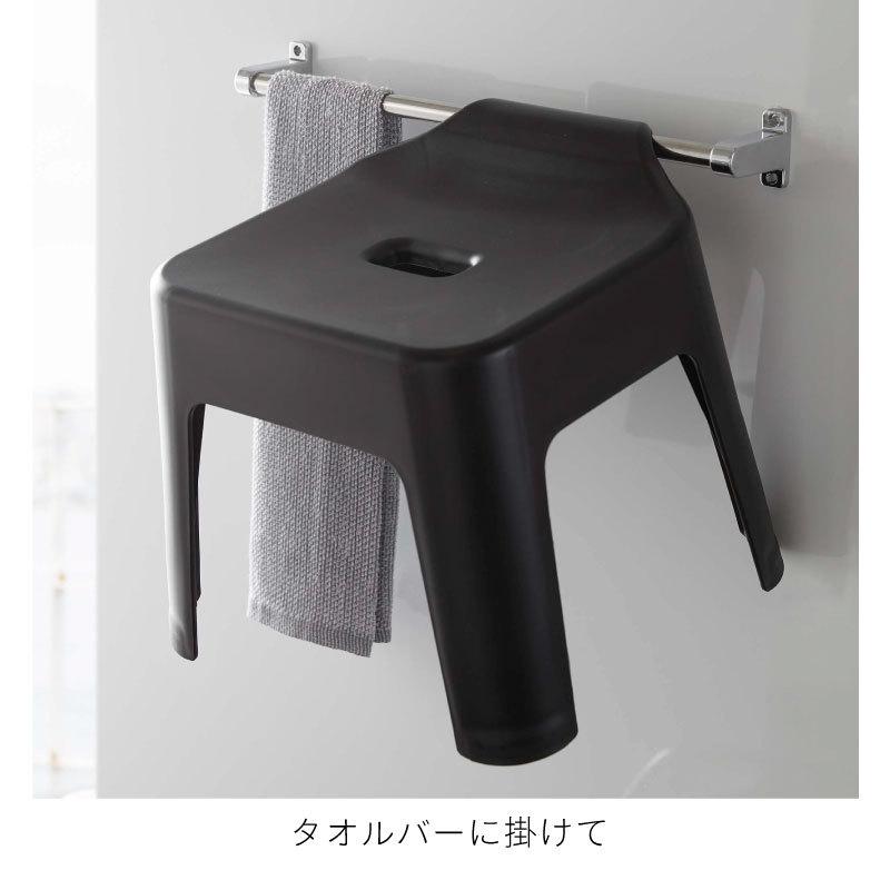 タワー 風呂椅子 引っ掛け 浴室壁面 風呂イス 浮かせて収納 フック ハンドル シャワーフック 滑り止め シンプル おしゃれ tower 5526 5527 山崎実業 |  | 03