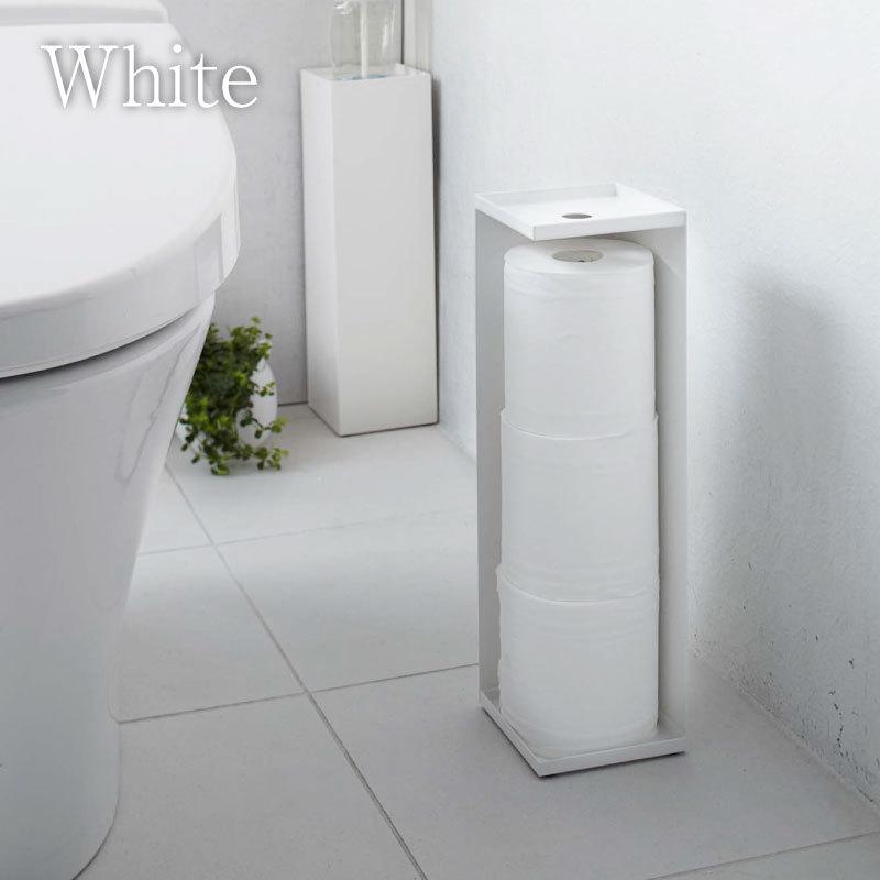 タワー トイレットペーパーホルダー トイレラック トイレ収納 おしゃれ 角型 シンプル tower TOWER 7850 7851 山崎実業 |  | 08