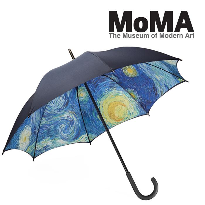 MoMA モマ 傘 Starry Night Umbrella ゴッホ 星月夜 絵画 通勤