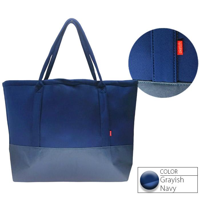 ネオプレントートバッグ スケッチ sketch NEOPRENE TOTE BAG Black