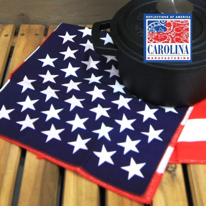バンダナカンパニー バンダナ Bandanna Company Patriotic Ba22ame アメリカ 国旗 星条旗 キャンプ アウトドア インテリア ファッション アクセント 特別価格