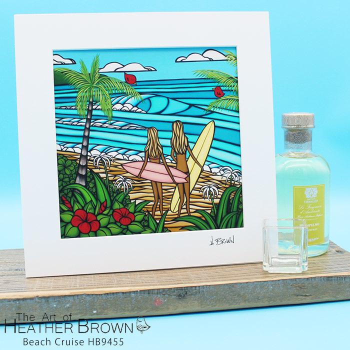 ヘザーブラウン アートプリント 絵画 Heather Brown Surf Sisters Hb9310p 約31cm 約31cm 正方形 台紙付き 風景画 ハワイ サーフ サーフィン ハワイアン 17hb2903 Ne S T 通販 Yahoo ショッピング
