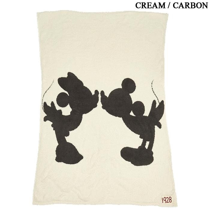 ベアフットドリームス ブランケット 毛布 barefoot dreams Classic Mickey Mouse & Minnie Mouse Throw Blanket D103-009-00 Cream Black ミッキーマウス｜nest001｜02
