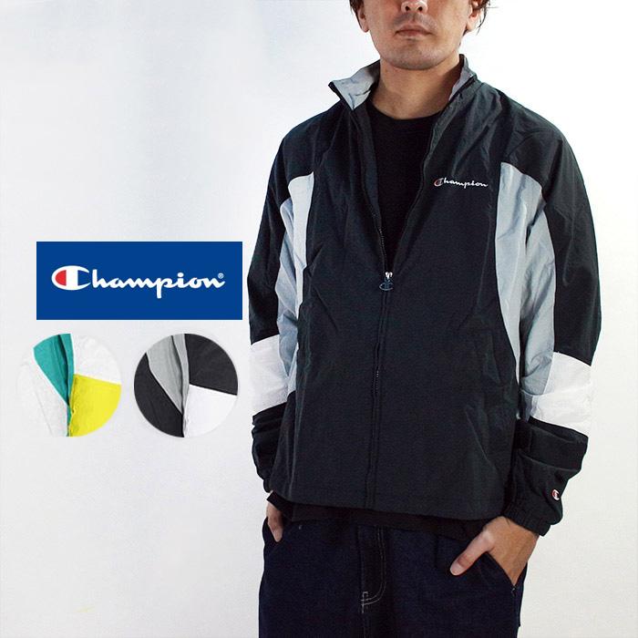 Champion チャンピオン ナイロン ジャケット WOVEN JACKET V9799 Champion チャンピオン ナイロン ジャケット WOVEN JACKET V9799