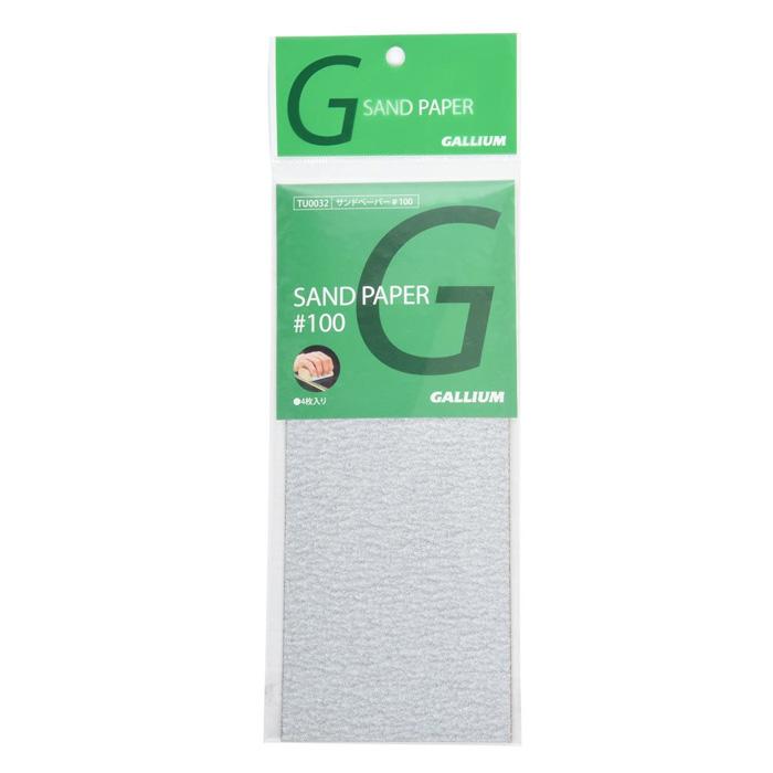 GALLIUM（ガリウム） ワックス 仕上げ サンドペーパー ♯100/4枚入 TU
