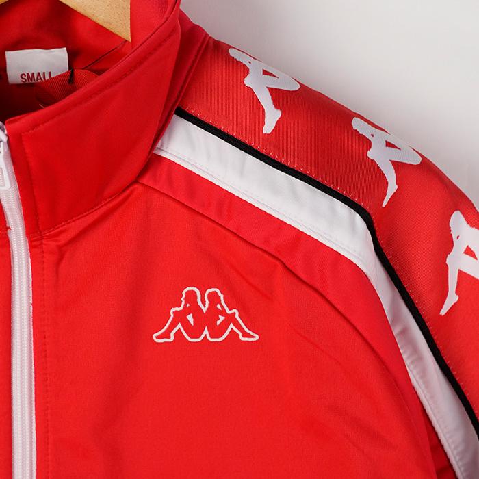 Kappa 赤 フルジッパージャケット Mサイズ Kappa カッパ ジャージ ジャケット BANDA 10 AHRAN JACKET