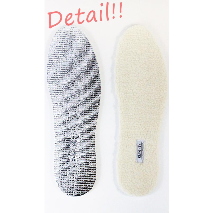 インソール sketch WARM BOA INSOLE スケッチ 中敷き 暖かい 冬用 立ち