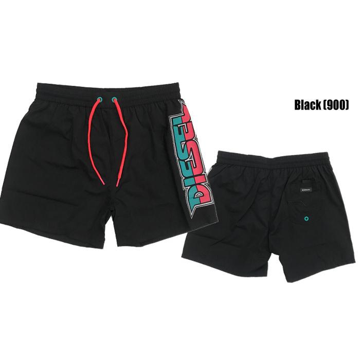 ディーゼル 海パン サーフパンツ Diesel BMBX-WAVE 2.017 MEDIUM SHORTS 0KATZ 短め 無地 ロゴ レトロ サーフ サーフィン 水着 メンズ 男性用 春夏 sale セール｜nest001｜03