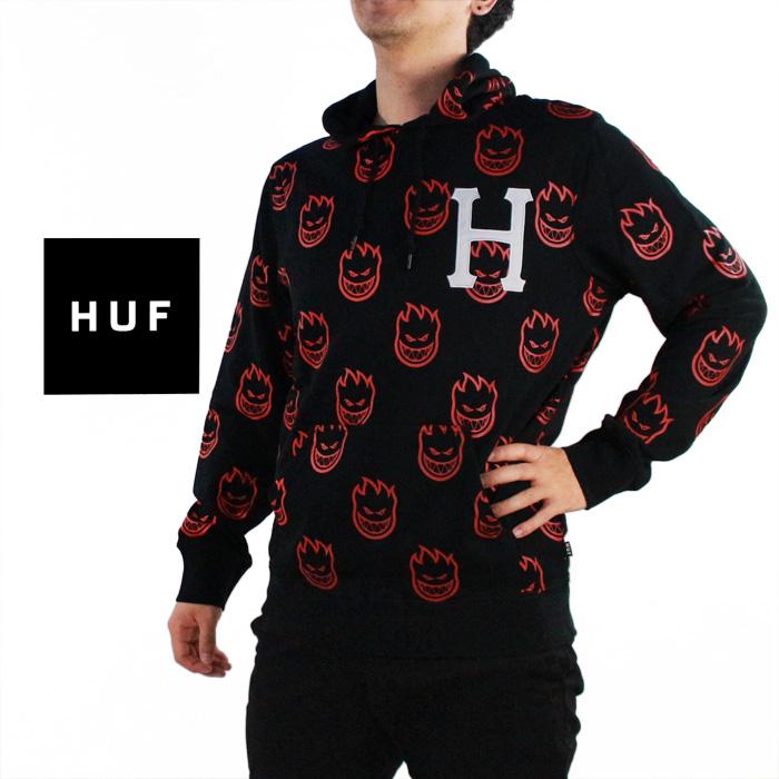 HUF（ハフ） ハフ×スピットファイヤープルオーバー パーカー HUF 