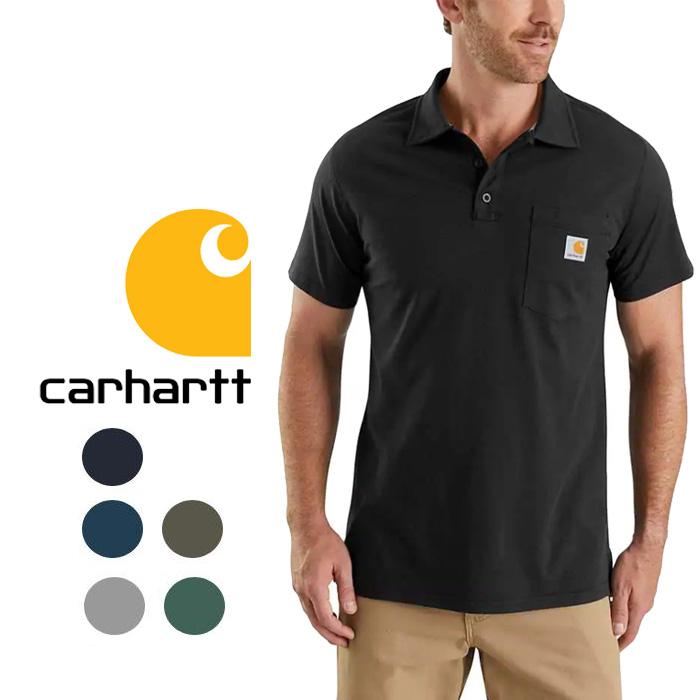 Carhartt（カーハート） ポロシャツ CARHARTT FORCE COTTON DELMONT