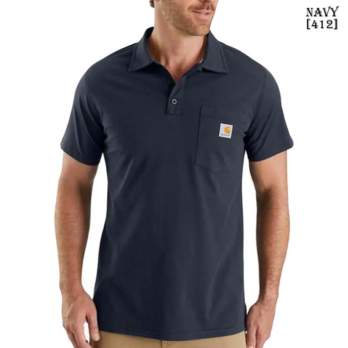 Carhartt（カーハート） ポロシャツ CARHARTT FORCE COTTON DELMONT